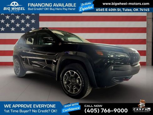 Used 2022 Jeep Cherokee Trailhawk w/ Sound & Nav Group AWD/4WD image 1