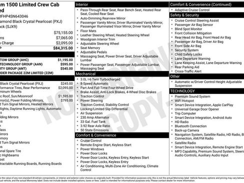 Used 2025 RAM 1500 Limited w/ Trailer Tow Group AWD/4WD image 11