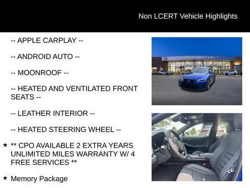 Used 2023 Lexus IS 350 F Sport w/ Memory Package AWD/4WD image 28