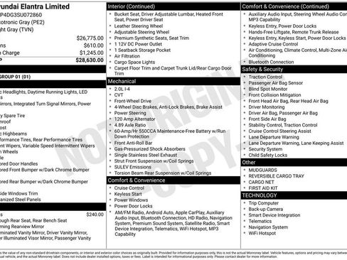 New 2025 Hyundai Elantra Limited image 3