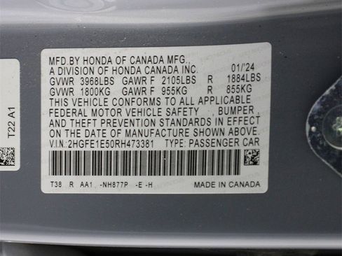 Used 2024 Honda Civic Si image 19