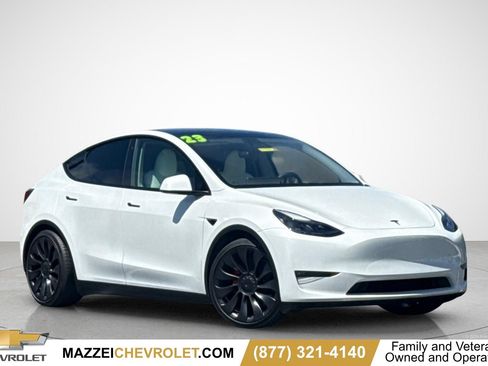 Used 2023 Tesla Model Y Performance AWD/4WD image 1