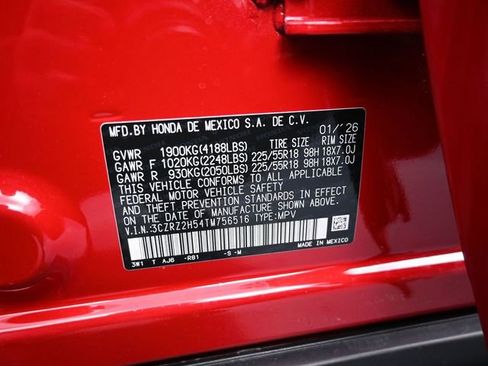 New 2026 Honda HR-V Sport image 4