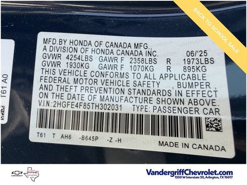 Used 2026 Honda Civic Sport image 27