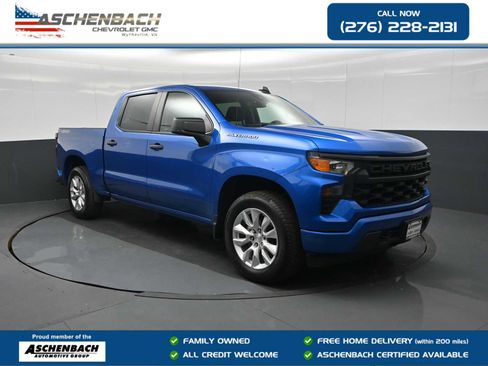 Used 2022 Chevrolet Silverado 1500 Custom AWD/4WD image 1