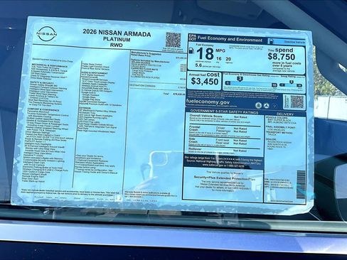 New 2026 Nissan Armada Platinum image 19