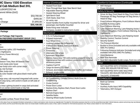 Used 2023 GMC Sierra 1500 Elevation AWD/4WD image 4