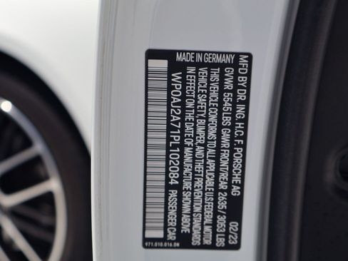 Certified 2023 Porsche Panamera Platinum Edition RWD image 28