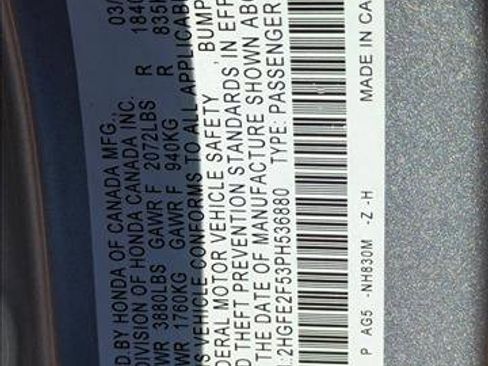 Used 2023 Honda Civic Sport image 16