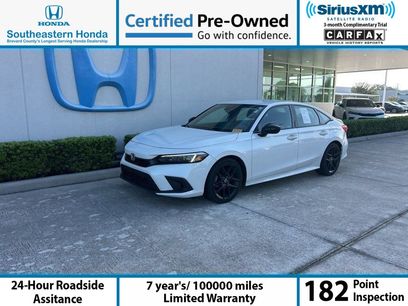 Certified 2022 Honda Civic Sport