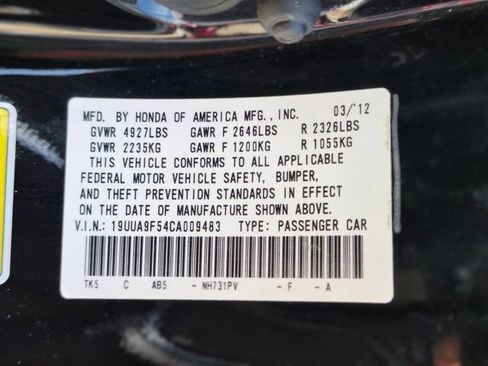 Used 2012 Acura TL SH-AWD image 24
