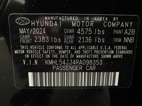 Certified 2024 Hyundai Sonata Limited image 37