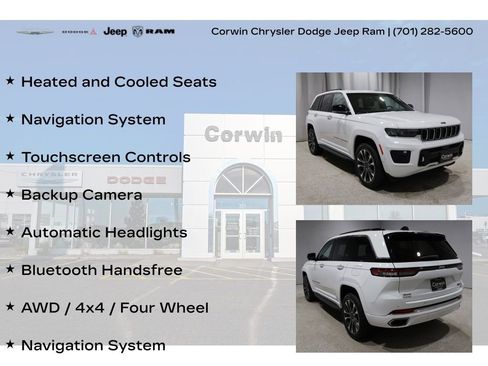 Used 2023 Jeep Grand Cherokee Overland w/ Luxury Tech Group IV image 8