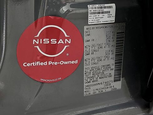 Used 2023 Nissan Frontier PRO-4X w/ Pro-4X Premium Package image 29