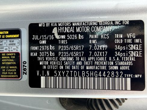 Used 2017 Hyundai Santa Fe Sport AWD/4WD image 13