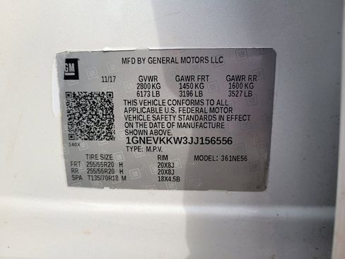 Used 2018 Chevrolet Traverse High Country AWD/4WD image 33