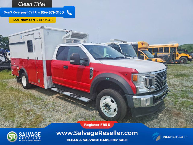 Used 2021 Ford F550 4x4 SuperCab Super Duty image 5