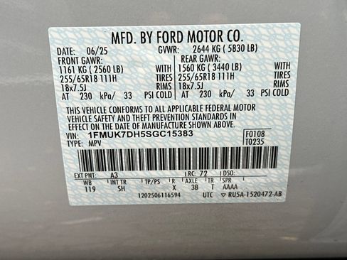 Used 2025 Ford Explorer Active w/ Active Comfort Package image 28