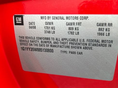 Used 2008 Chevrolet Corvette Coupe w/ Preferred Equipment Group image 43