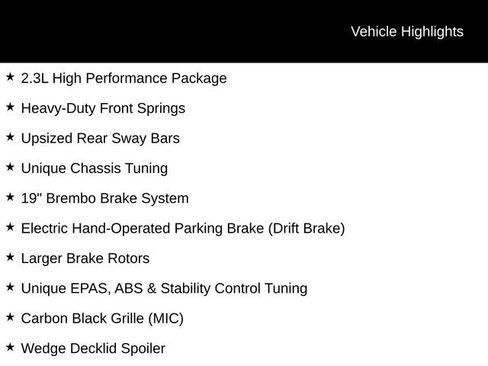 Used 2024 Ford Mustang Premium w/ 2.3L High Performance Package RWD image 4
