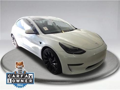 Used 2023 Tesla Model 3 Performance AWD/4WD image 2