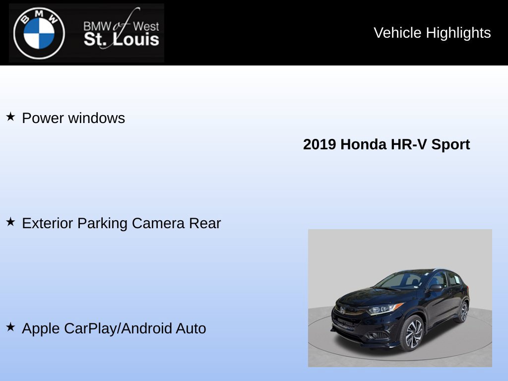 Used 2019 Honda HR-V Sport image 7