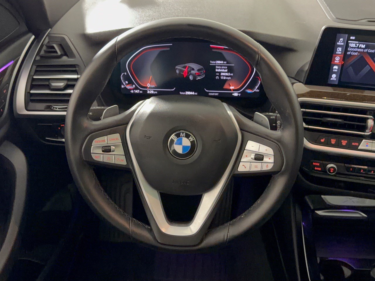 Certified 2024 BMW X3 sDrive30i w/ Convenience Package RWD image 10