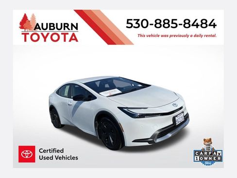 Certified 2026 Toyota Prius Plug-In Hybrid FWD image 1