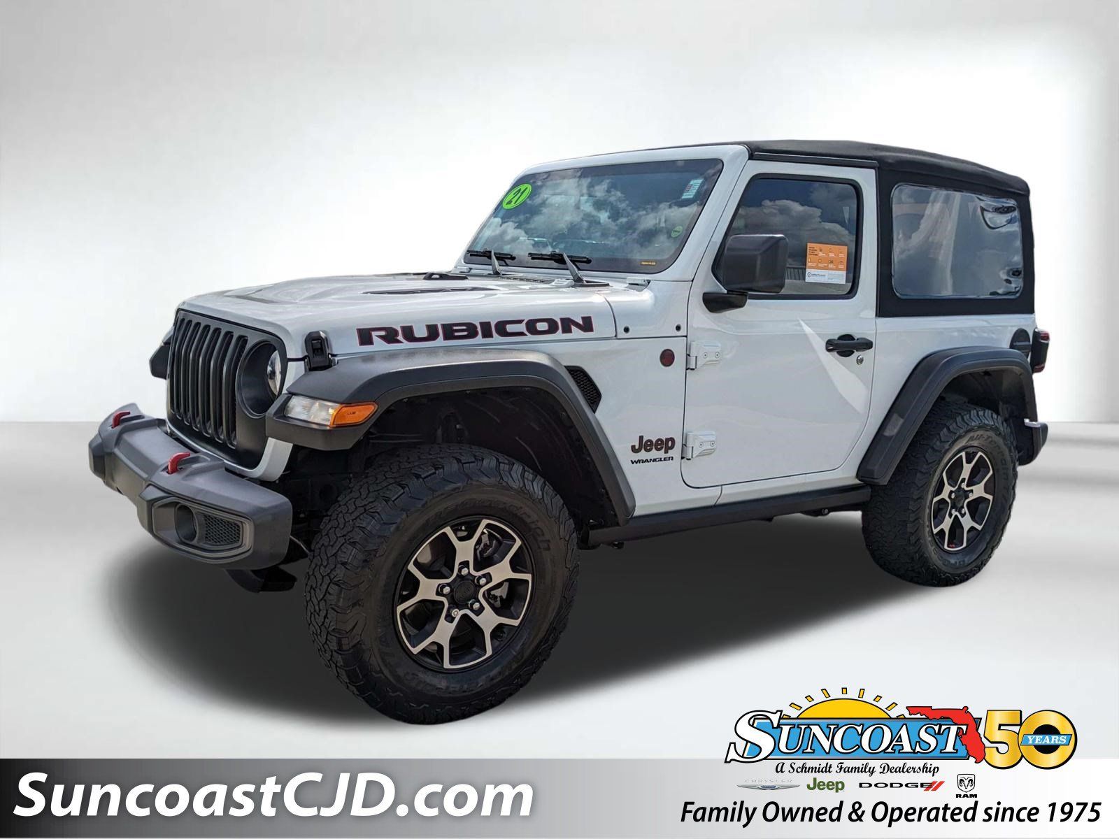 Certified 2021 Jeep Wrangler Rubicon w/ Safety Group AWD/4WD image 1