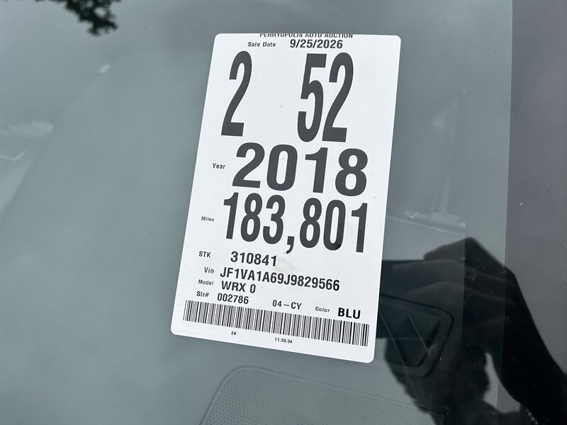 Used 2018 Subaru WRX AWD/4WD image 33