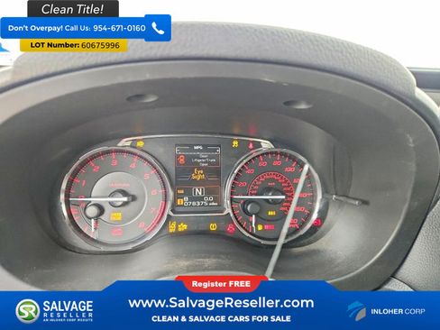 Used 2017 Subaru WRX Limited AWD/4WD image 12
