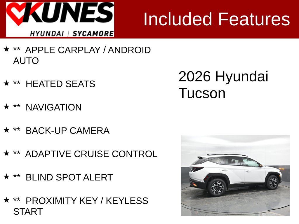 Used 2026 Hyundai Tucson XRT AWD/4WD image 2