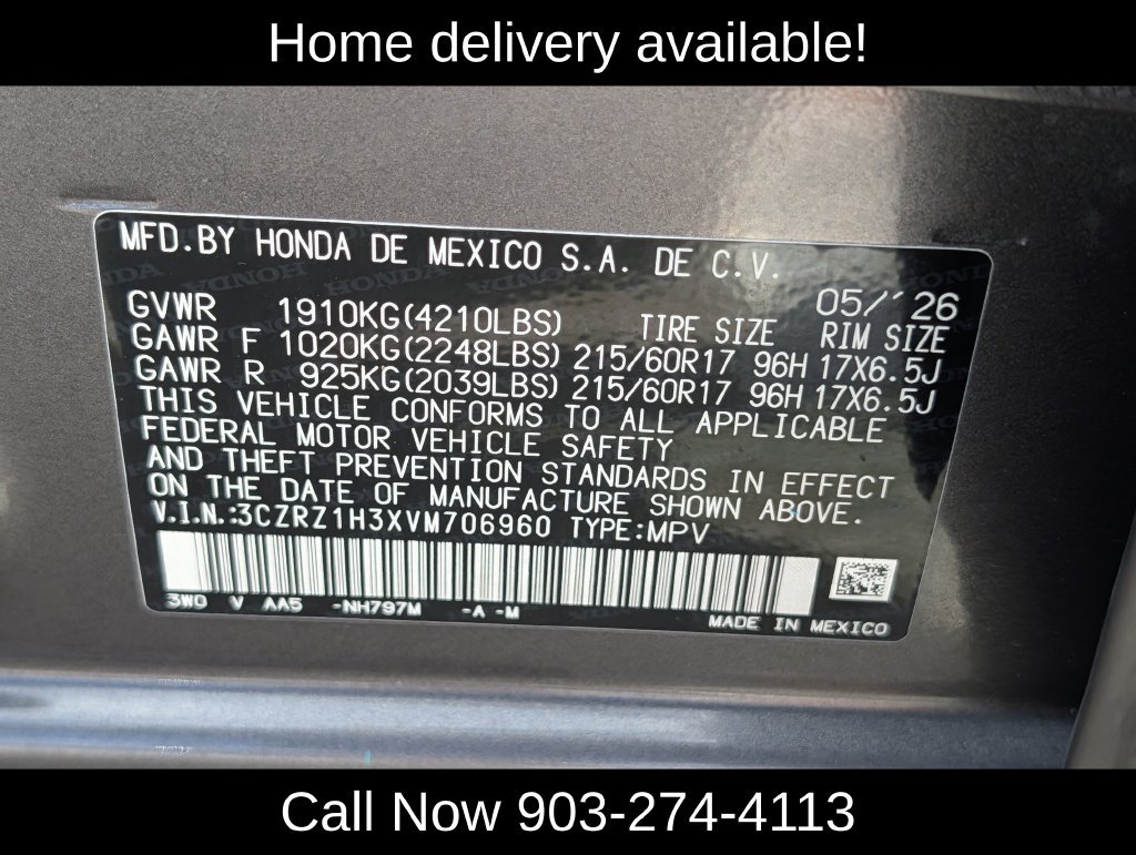 Used 2027 Honda HR-V LX image 36