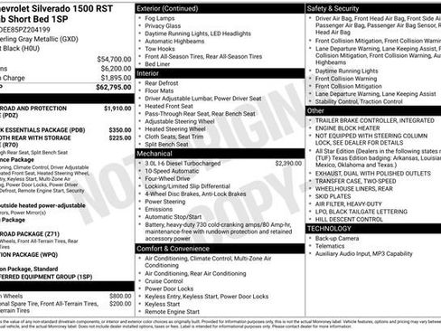 Used 2023 Chevrolet Silverado 1500 RST image 2