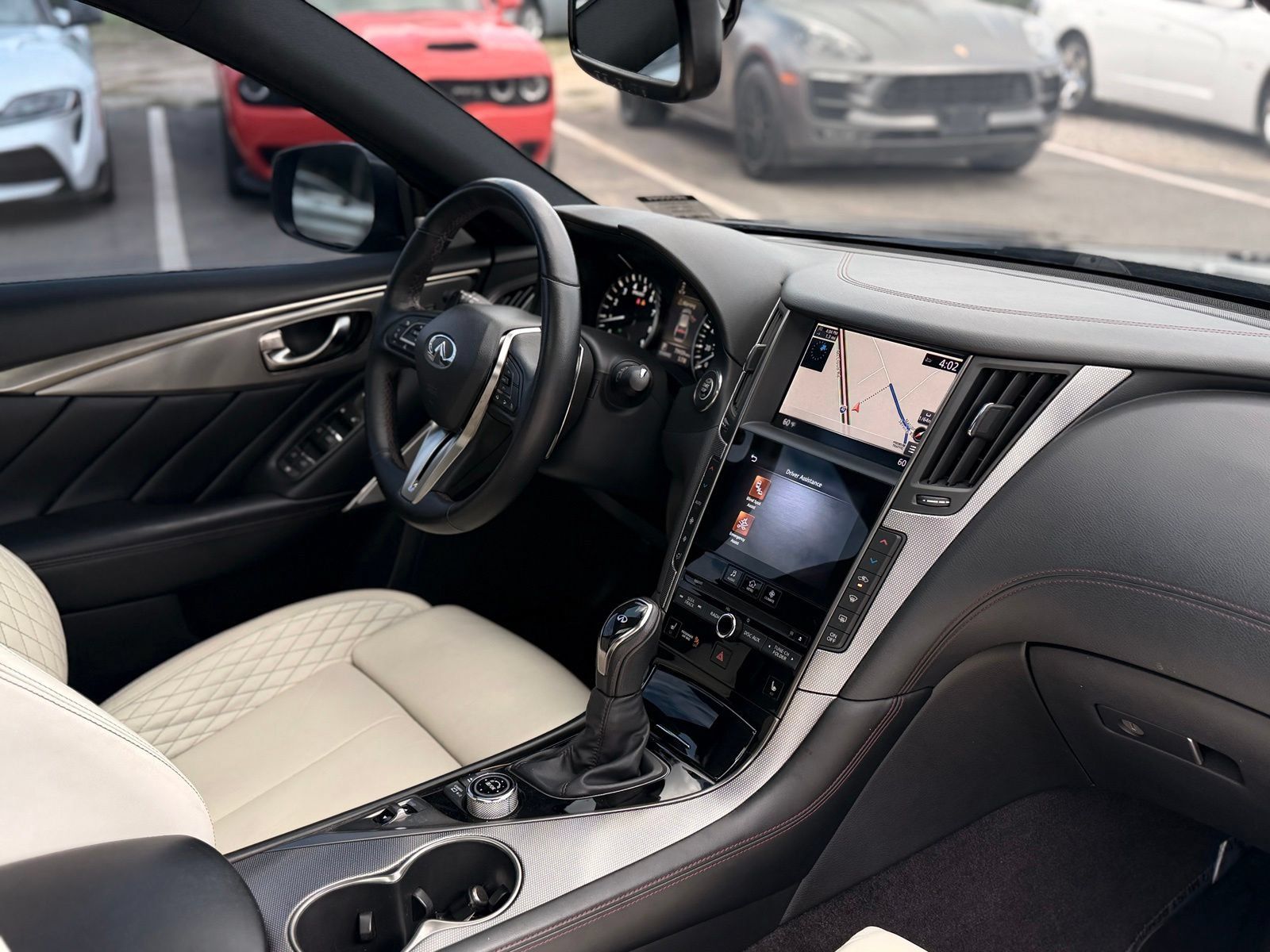 Used 2020 INFINITI Q50 Red Sport 400 w/ Cargo Package RWD image 37