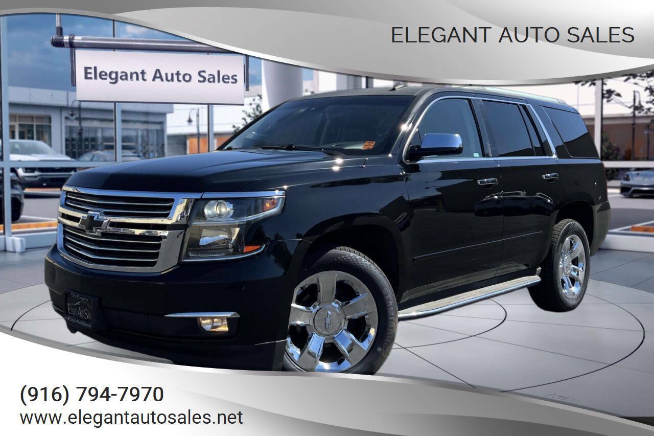 Used 2015 Chevrolet Tahoe LTZ RWD image 1