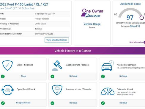 Used 2022 Ford F150 XLT w/ Equipment Group 302A High image 4