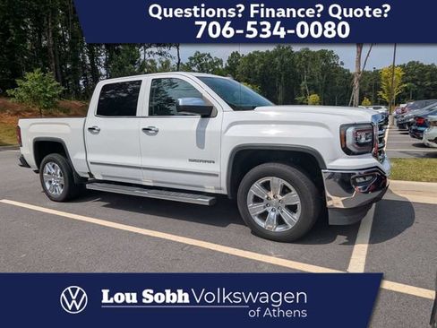 Used 2018 GMC Sierra 1500 SLT w/ Enhanced Driver Alert Package RWD image 1