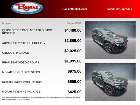Used 2025 Jeep Grand Cherokee L Summit AWD/4WD image 5