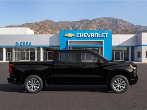 New 2026 Chevrolet Silverado 1500 Custom w/ LPO, Dark Essentials Package RWD image 2