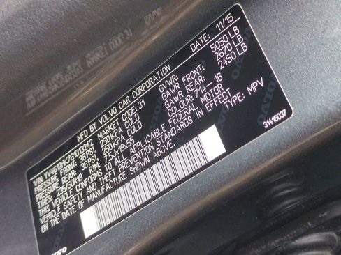 Used 2016 Volvo V60 T5 Cross Country w/ Convenience Package AWD/4WD image 30