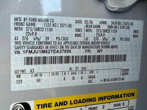 New 2026 Ford Expedition Platinum AWD/4WD image 21
