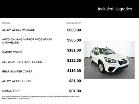 Used 2019 Subaru Forester w/ Alloy Wheel Package AWD/4WD image 6