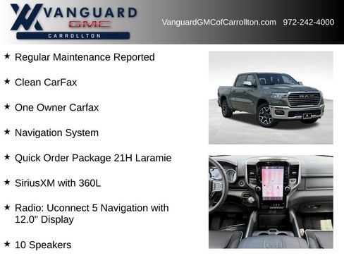 Used 2026 RAM 1500 Laramie AWD/4WD image 6