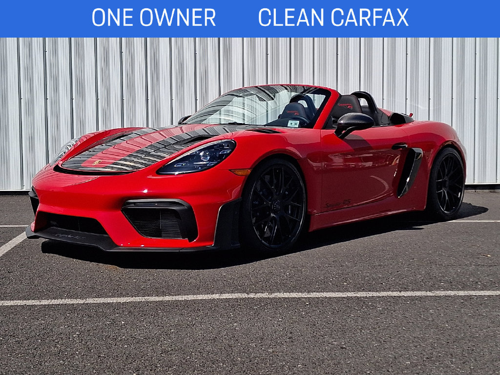 Used 2025 Porsche 718 Boxster Spyder RS RWD image 1