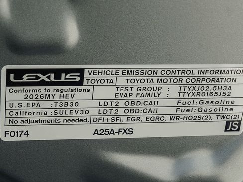 New 2026 Lexus RX 350h image 37