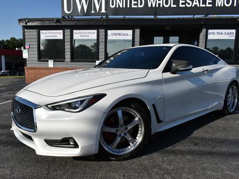 Used 2018 INFINITI Q60 3.0t Luxe w/ Cargo Package RWD image 1