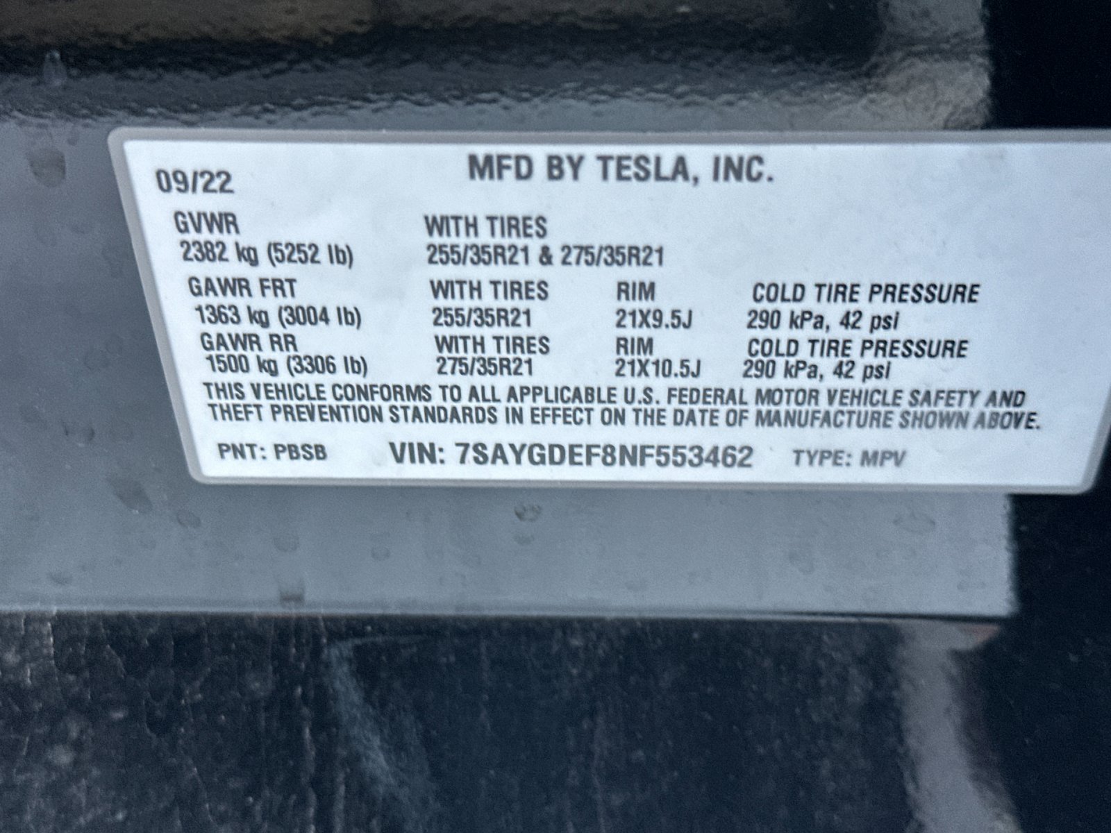 Used 2022 Tesla Model Y Performance AWD/4WD image 28