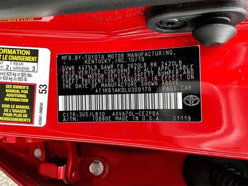 Used 2020 Toyota Camry XSE image 16