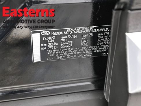 Used 2022 Hyundai Santa Fe SEL w/ Convenience + Premium Package AWD/4WD image 37